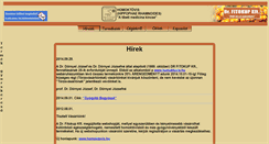 Desktop Screenshot of drfitokup.hu