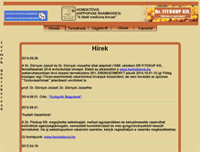 Tablet Screenshot of drfitokup.hu